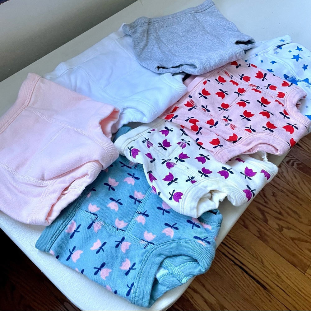 Bundle of 7 Hanna Andersson training underwear NWOT